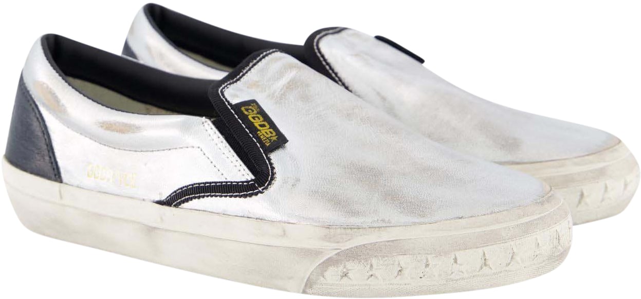Golden Goose Dames Vce Laminated Sneaker Metallic Metallic