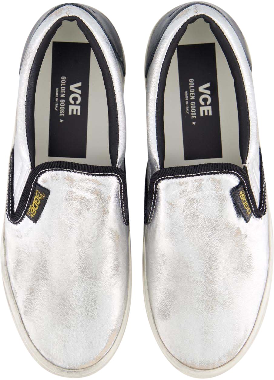 Golden Goose Dames Vce Laminated Sneaker Metallic Metallic