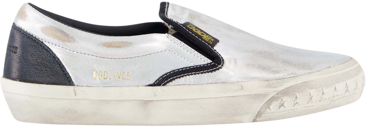 Golden Goose Dames Vce Laminated Sneaker Metallic Metallic