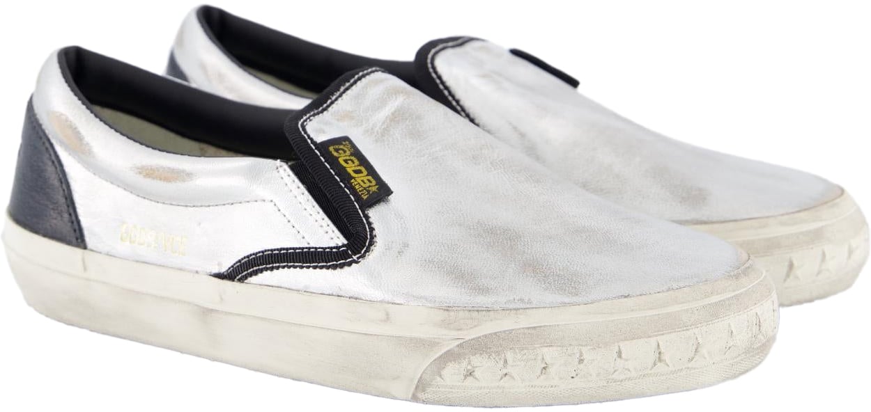 Golden Goose Dames Vce Laminated Sneaker Metallic Metallic