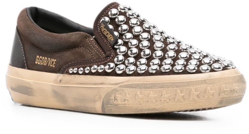 Golden Goose Sneakers Brown Bruin