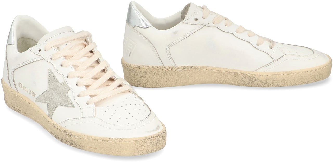 Golden Goose Sneakers low-top Ball Star Wit