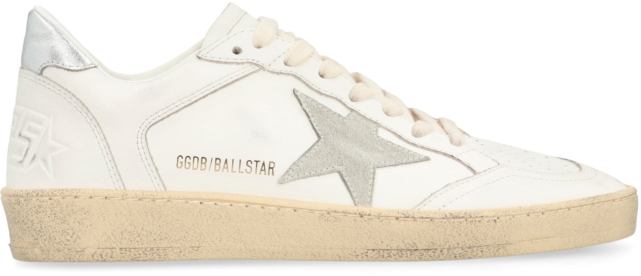Golden Goose Sneakers low-top Ball Star Wit