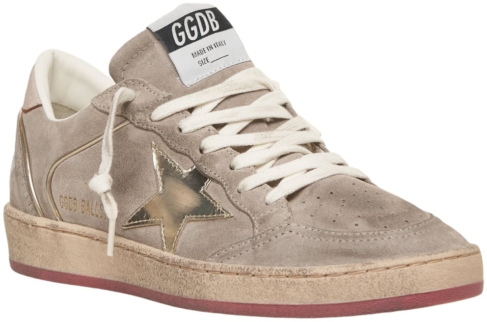 Golden Goose Sneakers 'Ball Star Double Quarter' Beige