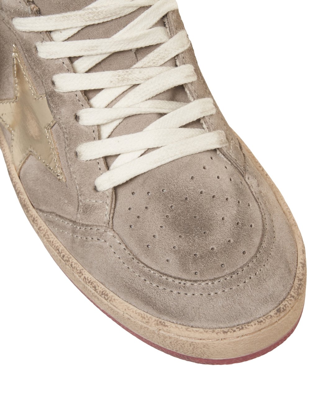 Golden Goose Sneakers 'Ball Star Double Quarter' Grijs