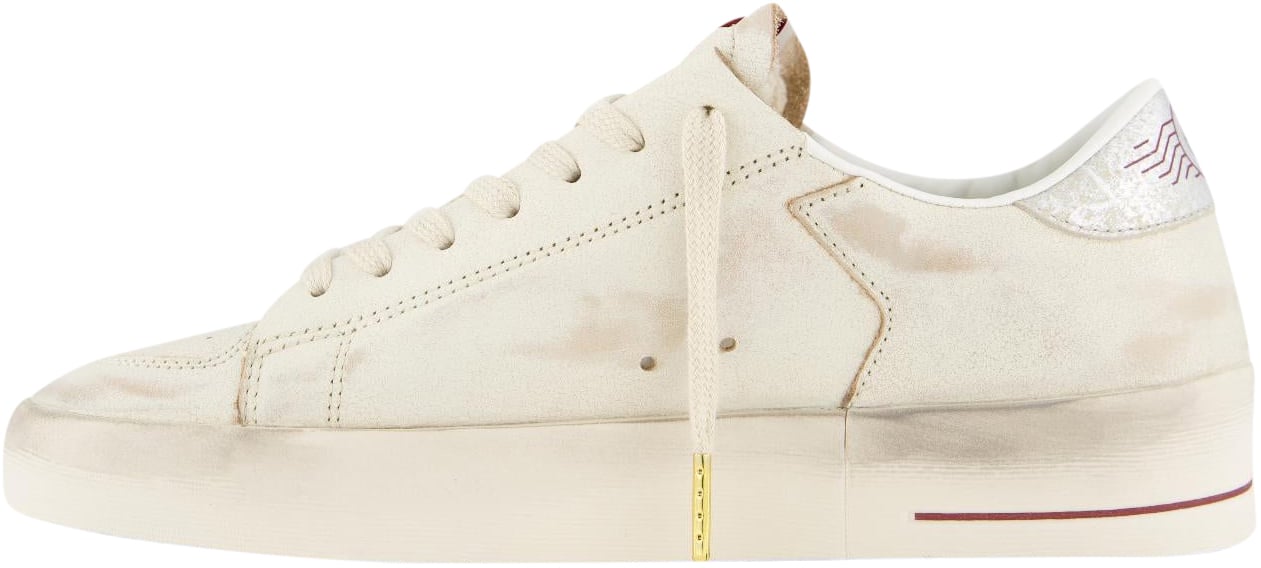 Golden Goose Dames Stardan Sneaker Wit Wit