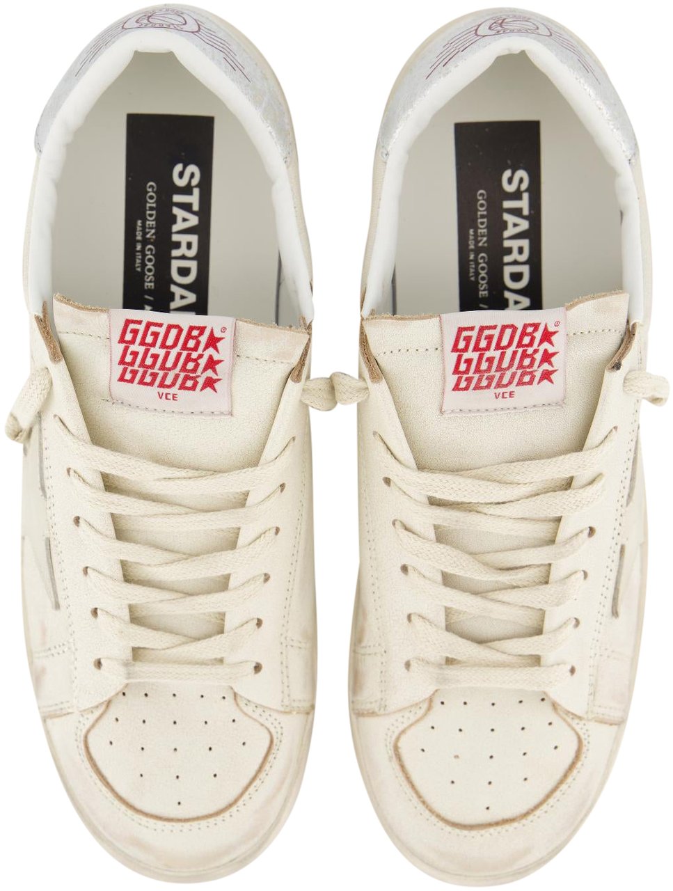Golden Goose Dames Stardan Sneaker Wit Wit