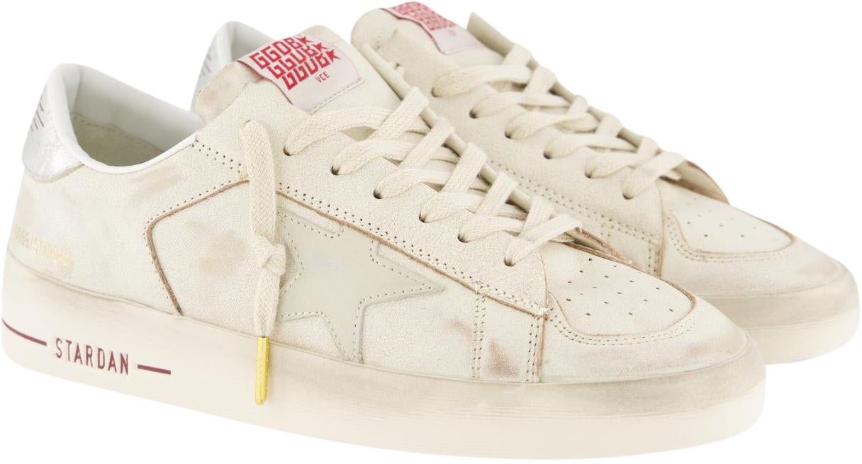Golden Goose Dames Stardan Sneaker Wit Wit
