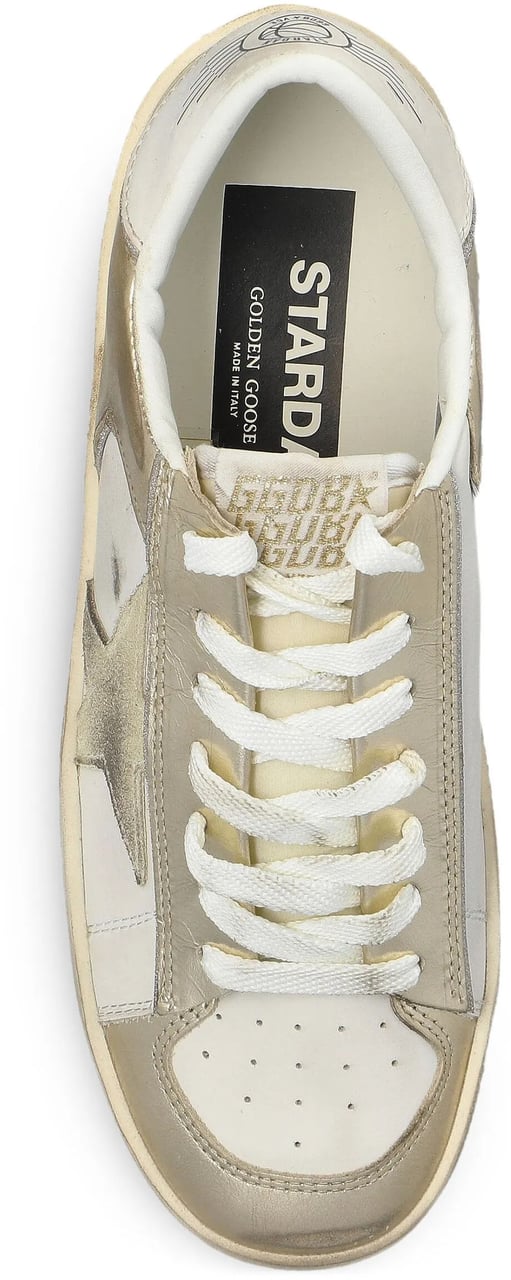 Golden Goose Sneakers Platinium/Milk/Beige Goud