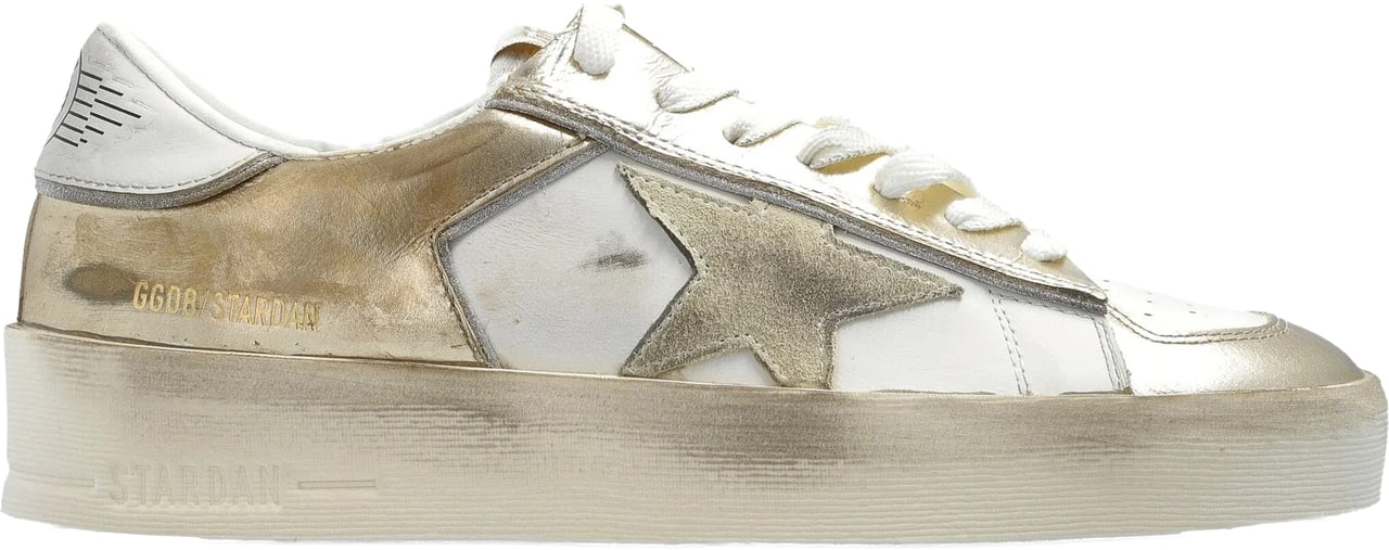 Golden Goose Sneakers Platinium/Milk/Beige Goud