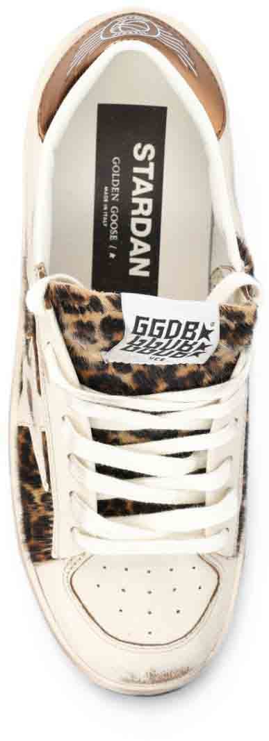 Golden Goose Sneakers Leopard Print Wit