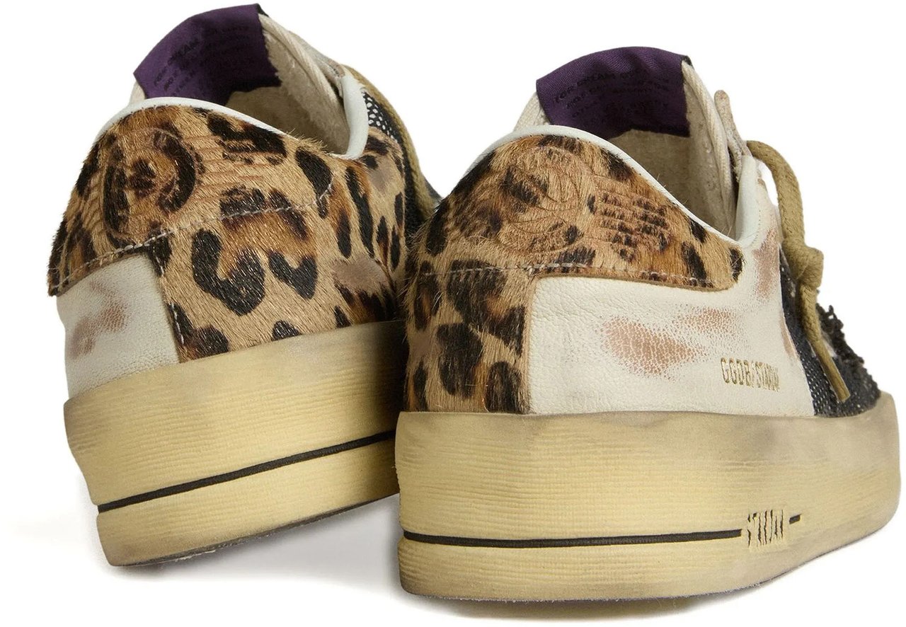 Golden Goose Sneakers Maculated/Beige Beige