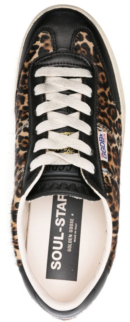 Golden Goose Sneakers Leopardato Bruin