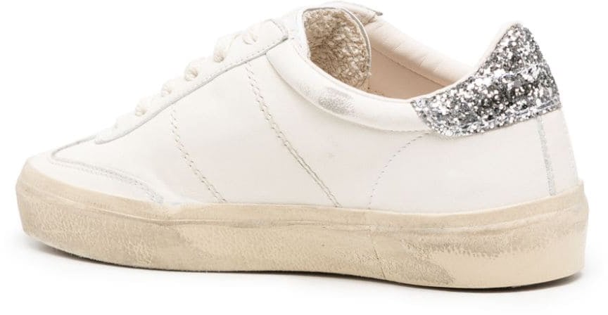 Golden Goose Sneakers Silver Zilver