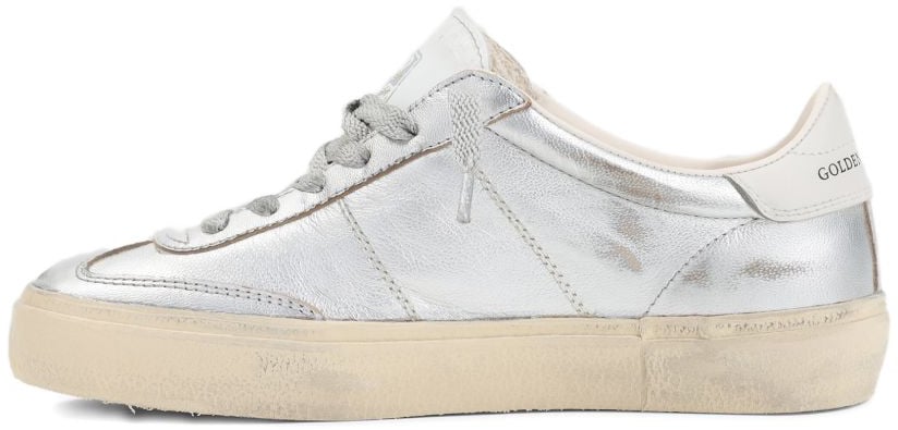 Golden Goose Sneakers Silver Zilver