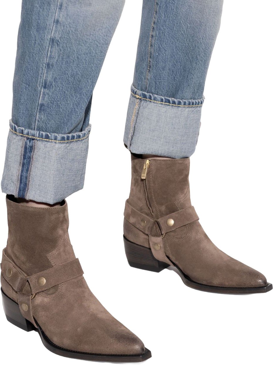 Golden Goose Boots Taupe Taupe