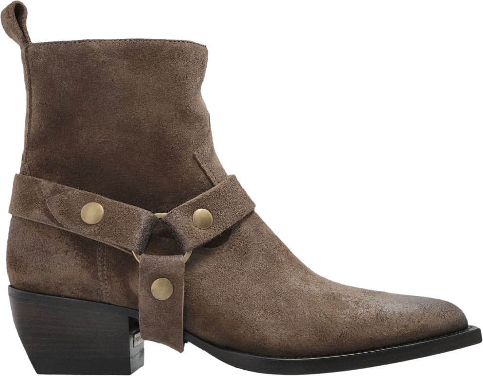 Golden Goose Boots Taupe Taupe