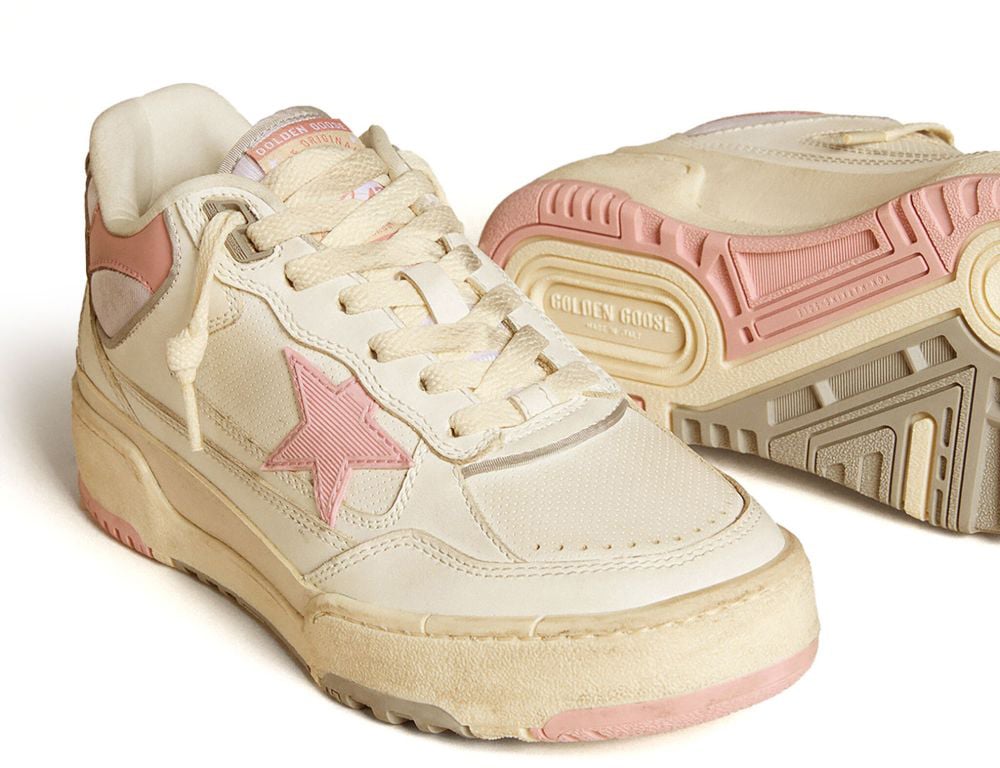Golden Goose Sneakers White/Pink Wit