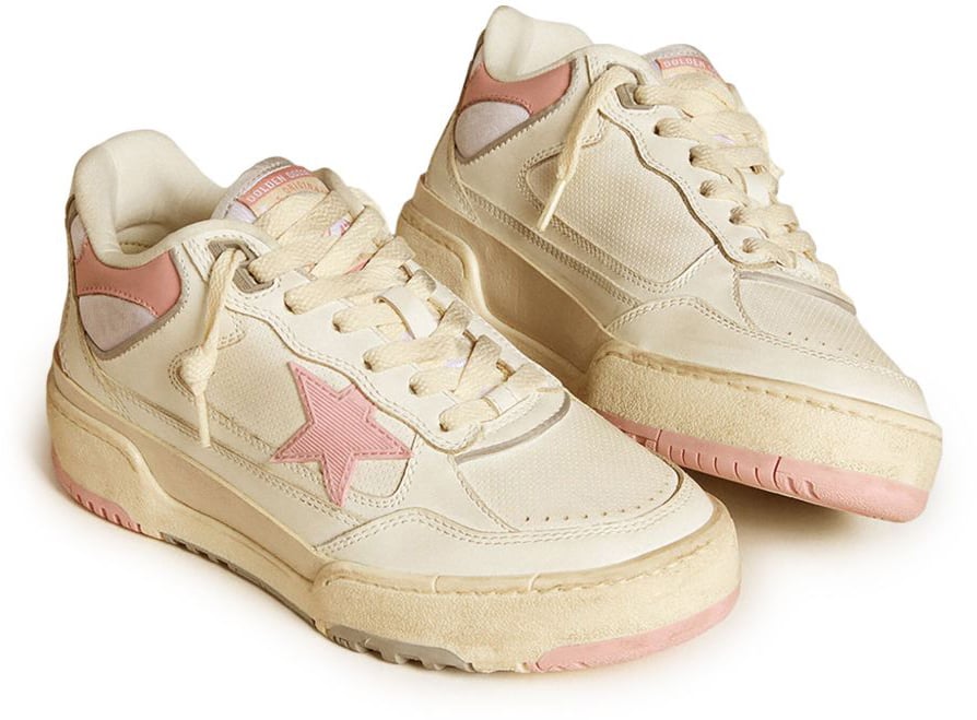 Golden Goose Sneakers White/Pink Wit