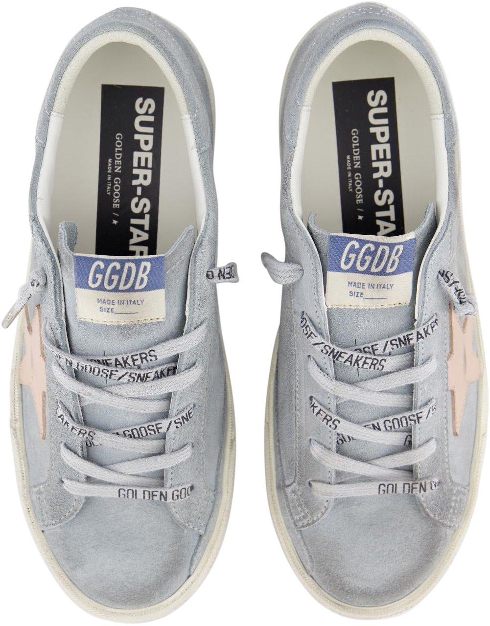 Golden Goose Dames Super-Star Sneaker Suede Blauw Blauw
