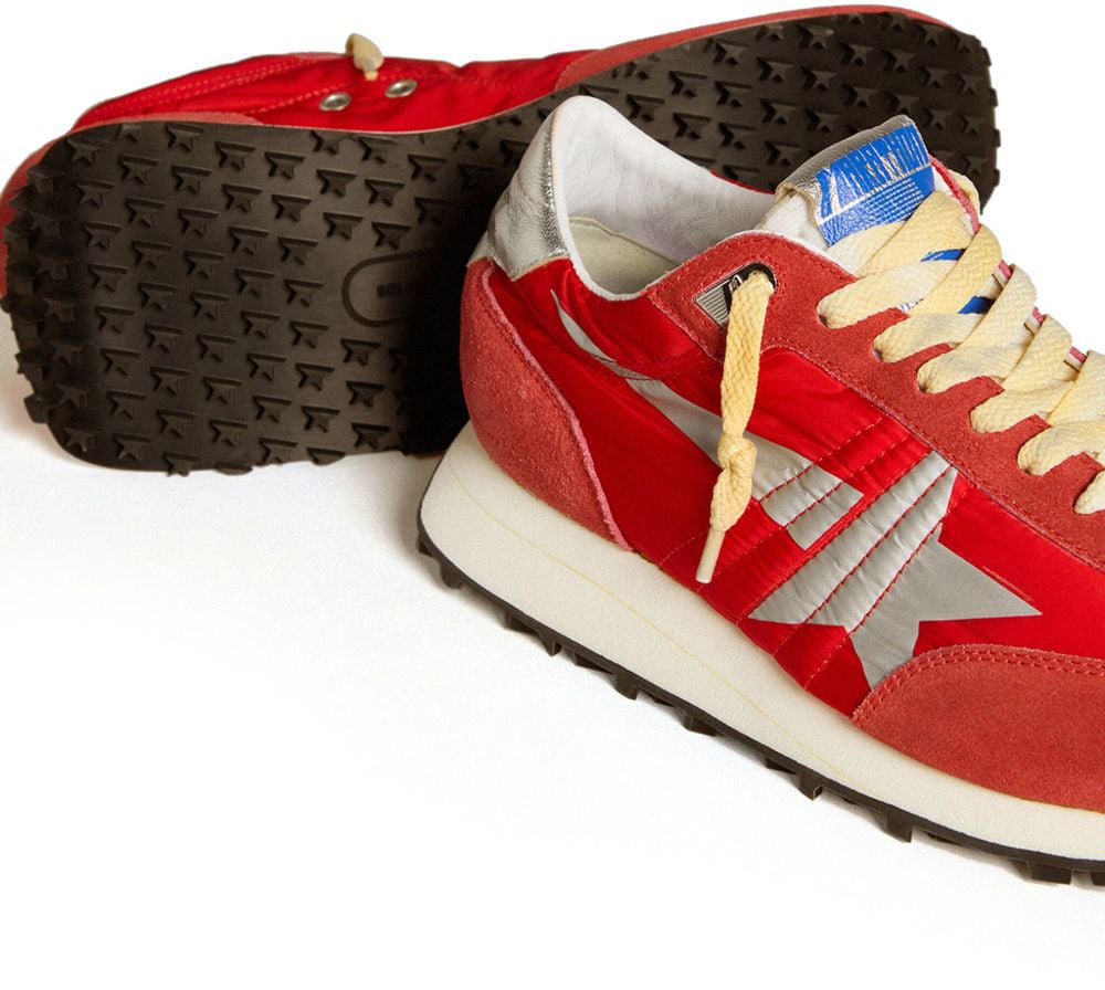 Golden Goose Sneakers Red / Silver Rood