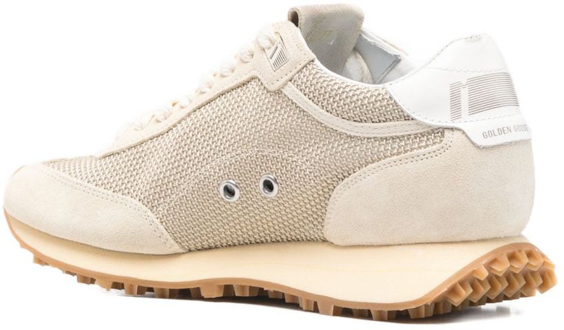 Golden Goose Sneakers Beige Black Beige