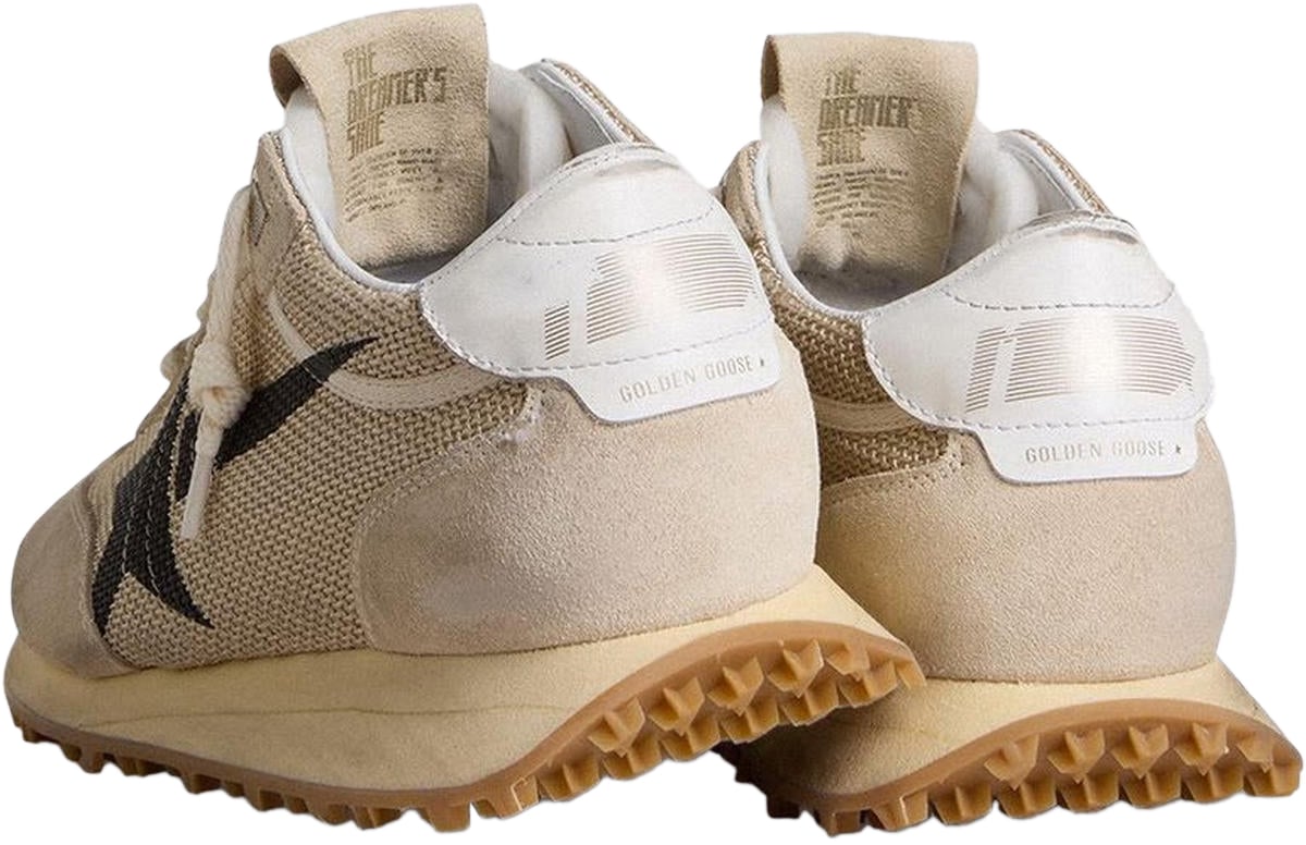 Golden Goose Dames Running Marathon Beige