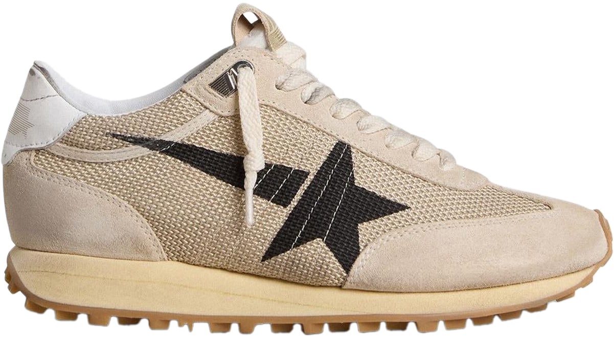 Golden Goose Dames Running Marathon Beige