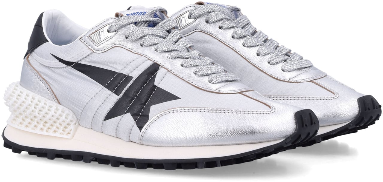 Golden Goose Runnin Marathon Silver/Black Zilver