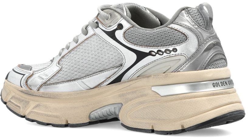 Golden Goose Sneakers Grey/Silver/Black Lichtgrijs