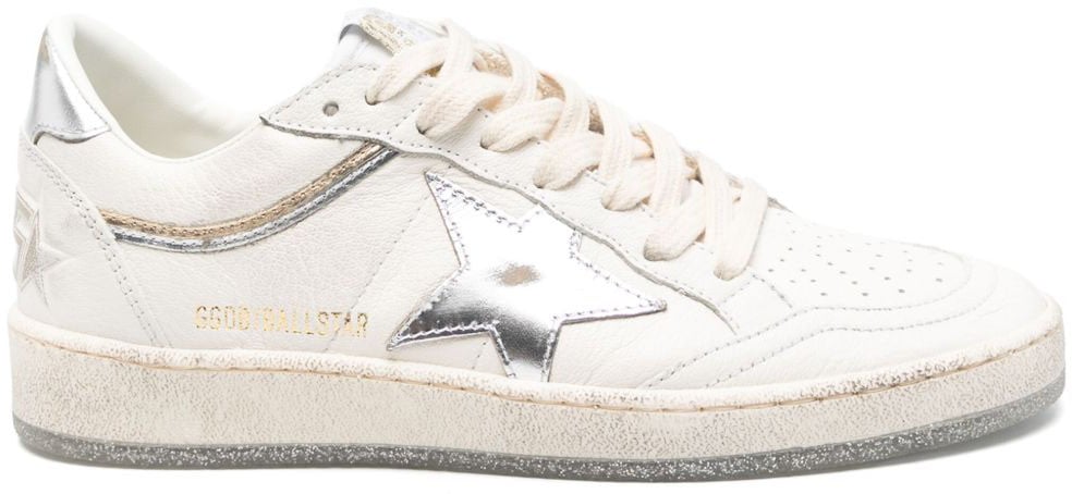 Golden Goose Sneakers Optic Whitesilver Zilver