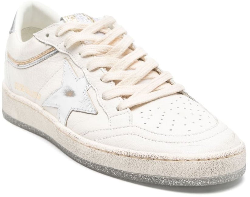 Golden Goose Sneakers Optic Whitesilver Zilver