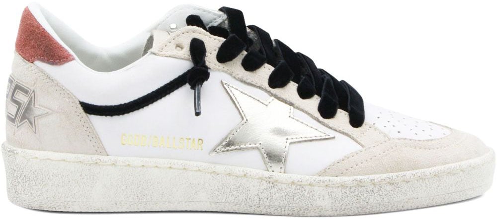 Golden Goose Sneakers White Beige Wit