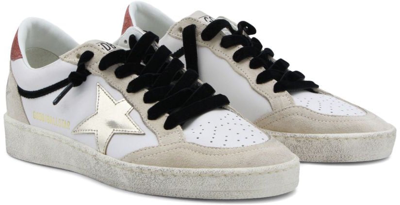 Golden Goose Sneakers White Beige Wit