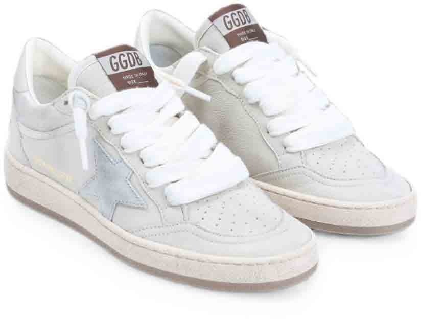 Golden Goose Sneakers Ecru Wit