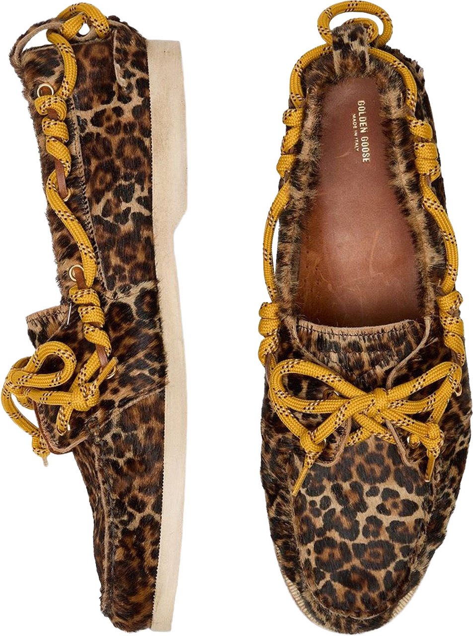 Golden Goose Dames Boat Mocassin sneakers Beige