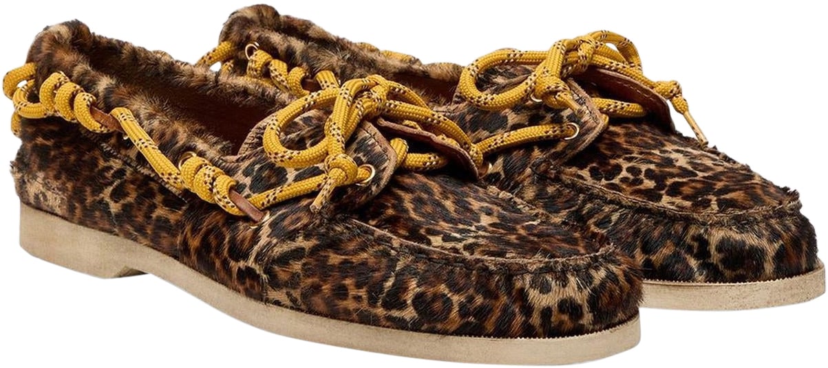 Golden Goose Dames Boat Mocassin Beige