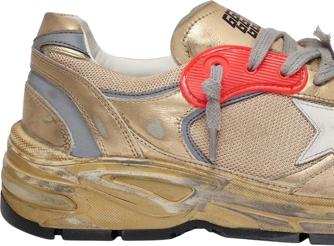 Golden Goose Dames Running Dad Metallic