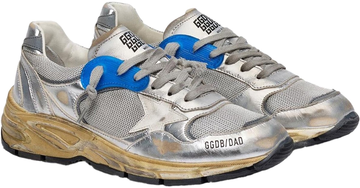 Golden Goose Dames Running Dad Grijs