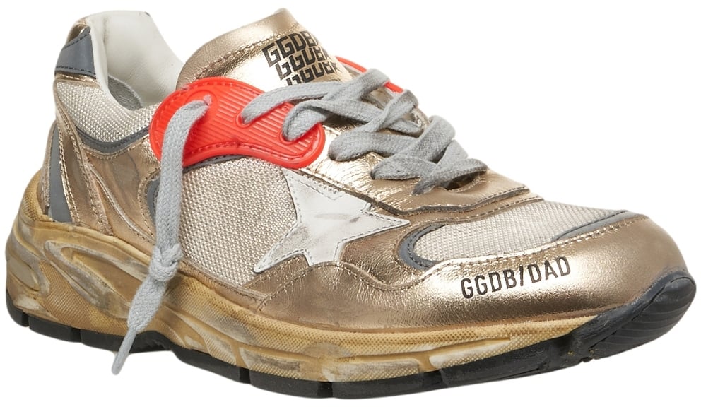 Golden Goose Sneaker 'Running Dad' Grijs