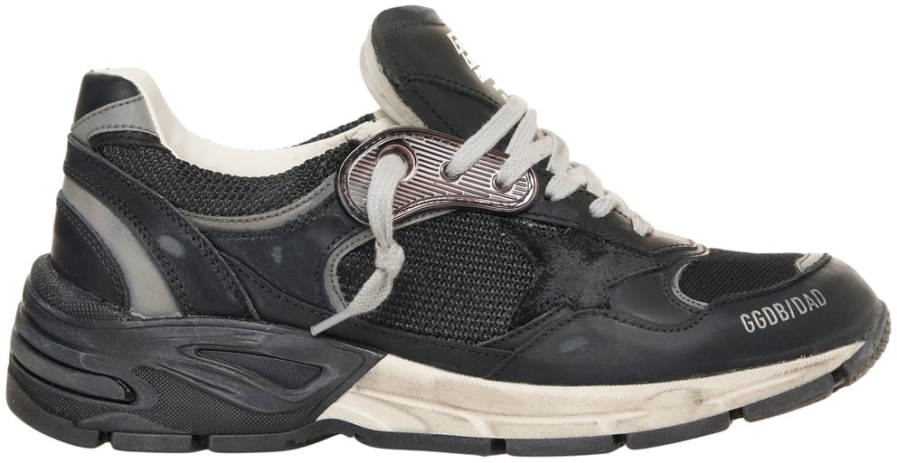 Golden Goose Sneakers 'Running Dad' Zwart