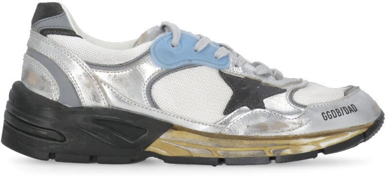 Golden Goose Sneakers Silver Zilver