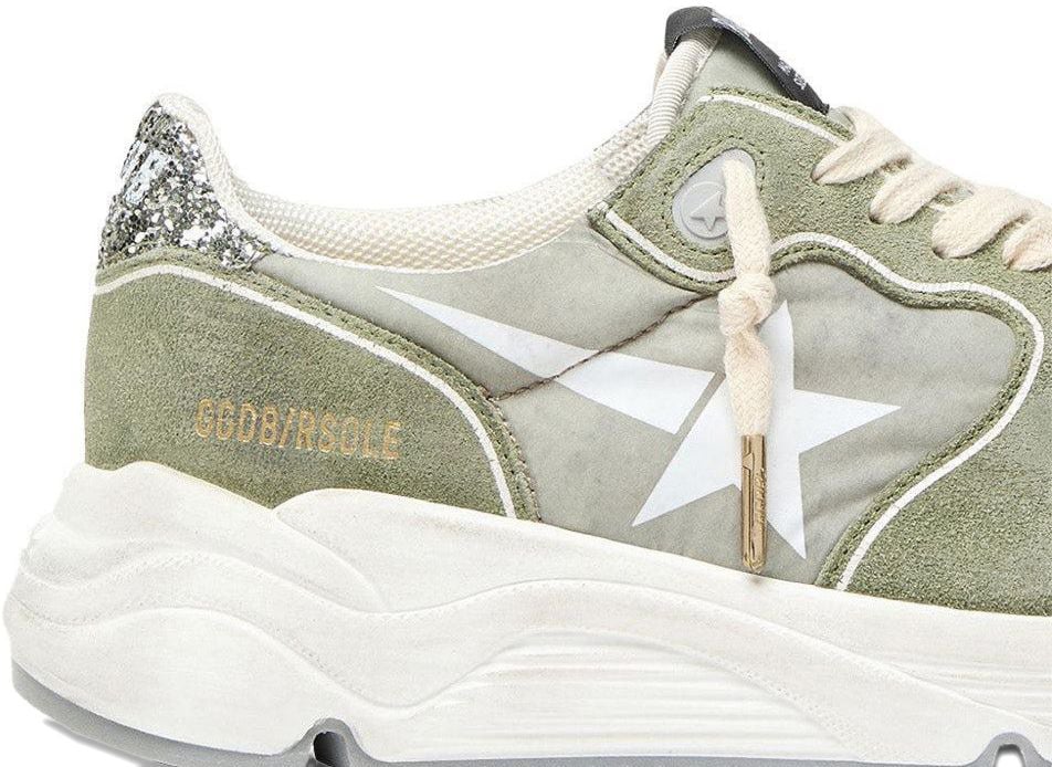 Golden Goose Sneakers Green/Silver Lime