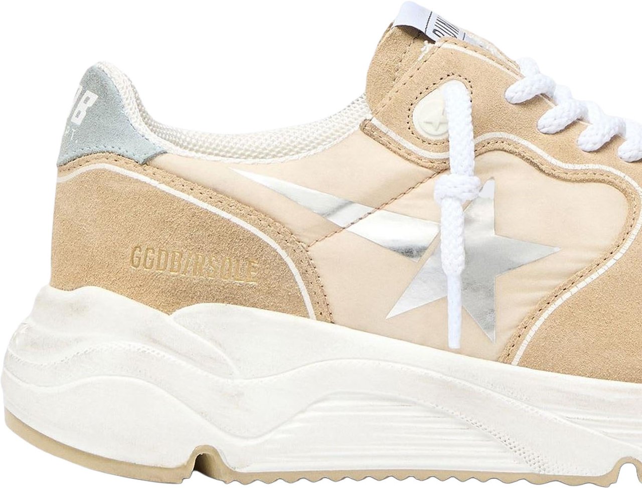 Golden Goose Dames Running Beige