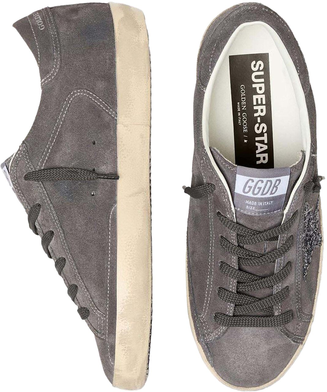 Golden Goose Dames Super Star Grijs