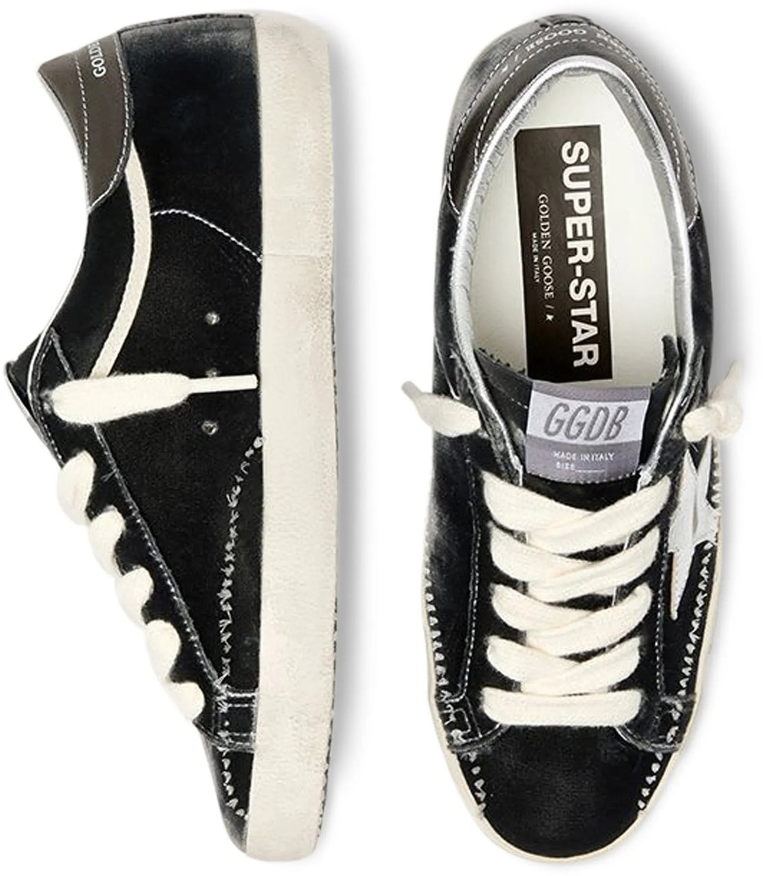 Golden Goose Sneakers Dark Greysilver Donkergrijs