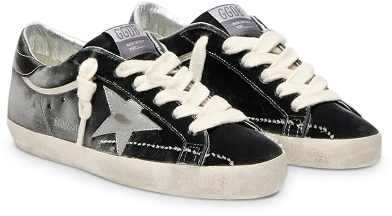 Golden Goose Sneakers Dark Grey/Silver Donkergrijs