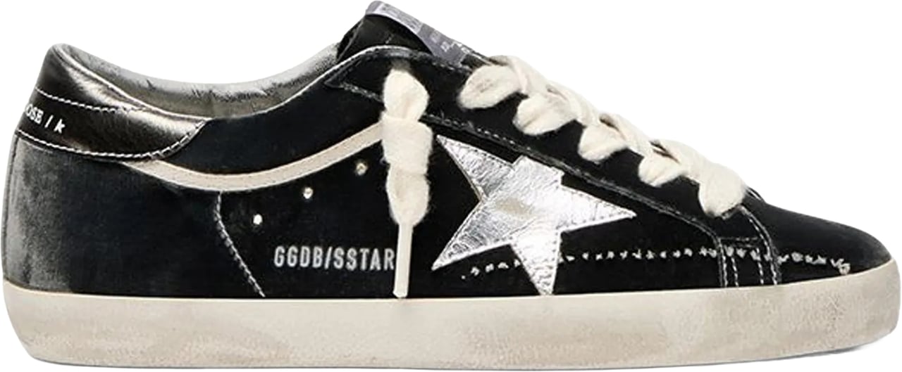 Golden Goose Sneakers Dark Grey/Silver Donkergrijs