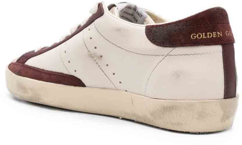 Golden Goose Sneakers Bordeaux Wit