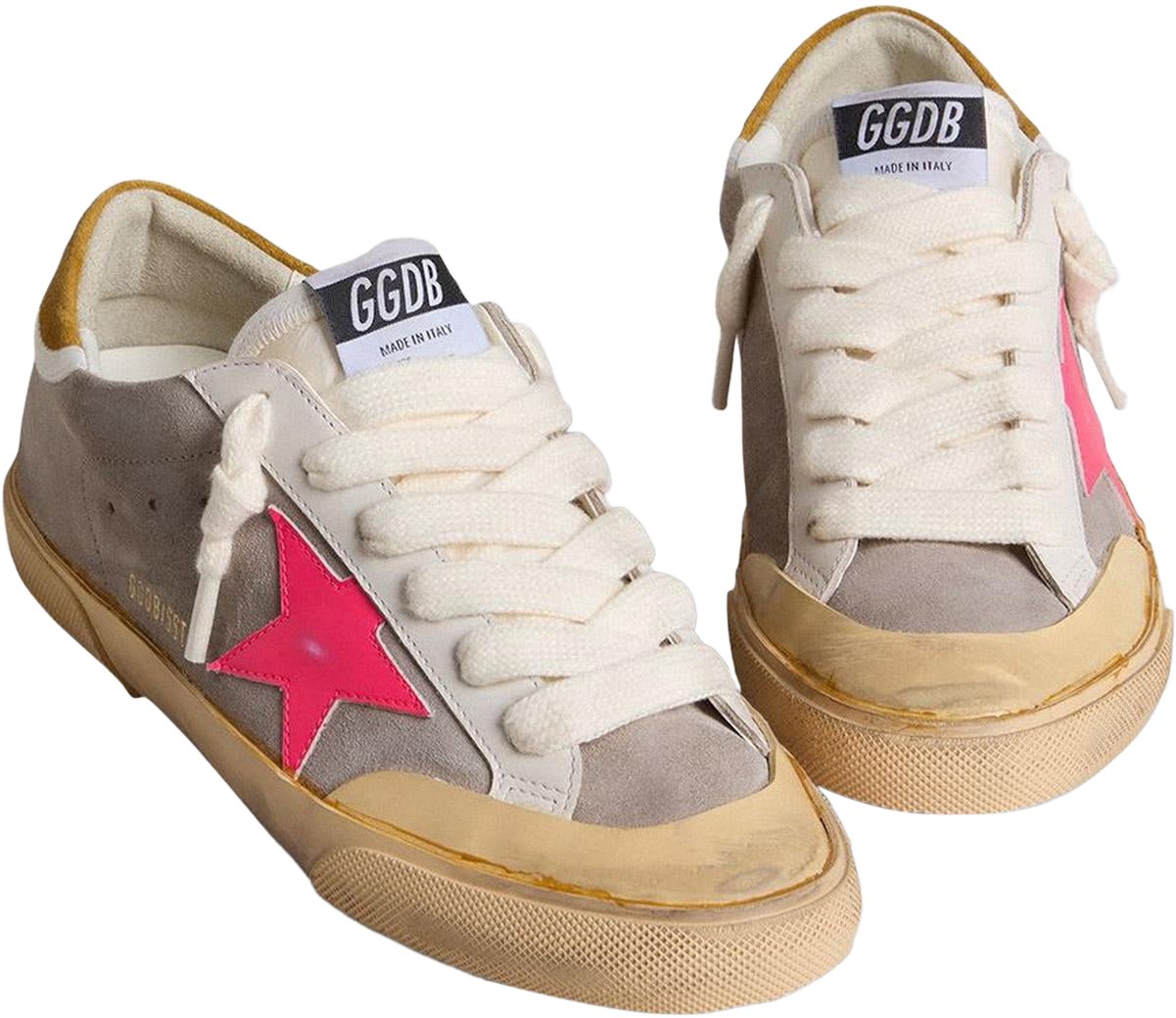 Golden Goose Dames Super Star Grijs